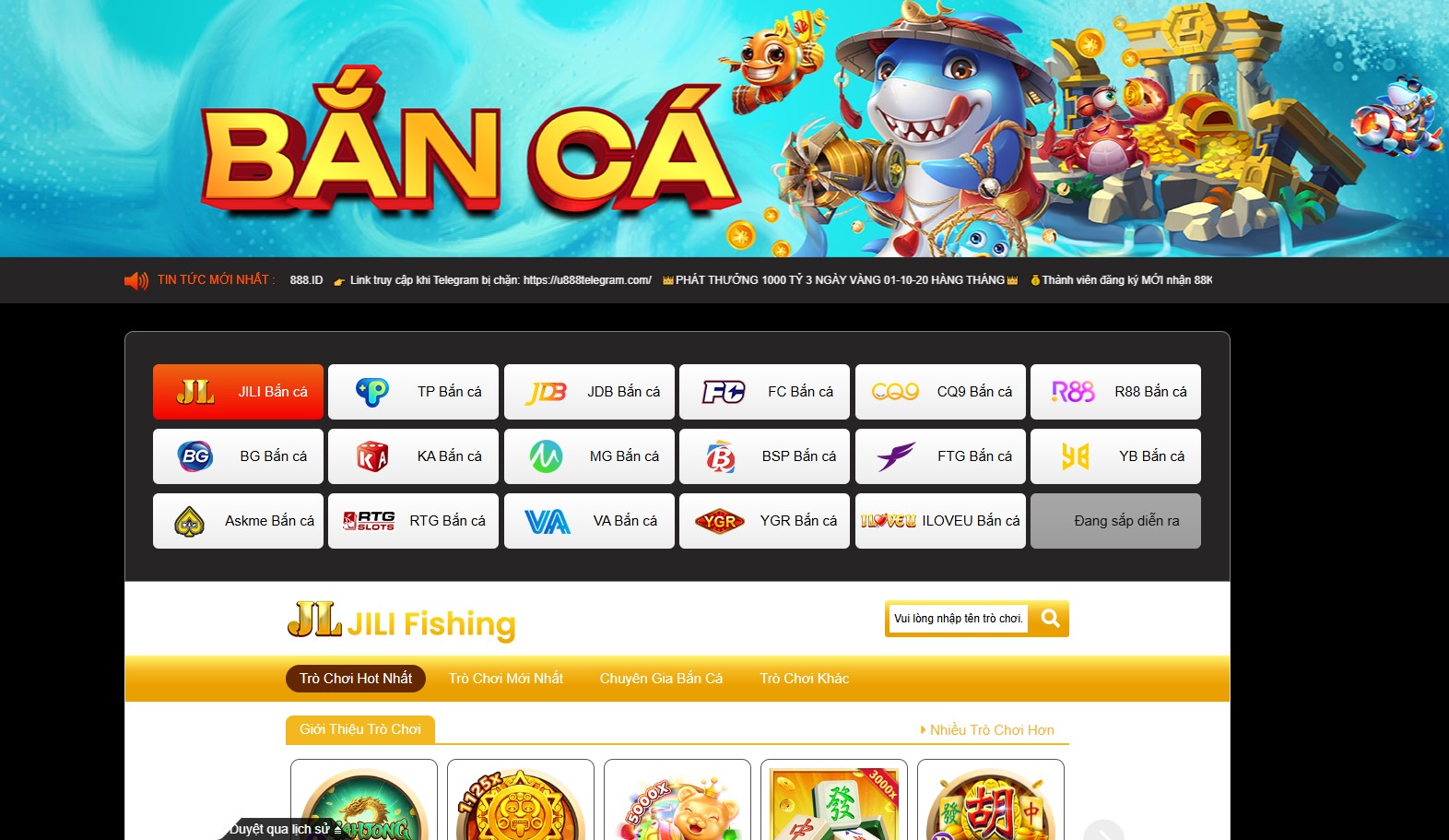 bắn cá u888